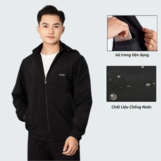  Áo Khoác Gió Nam 2 lớp GOZIN SHOP Công Nghệ Cao Cấp Chống Thấm Cản Bụi Cản Gió Giữ ấm 