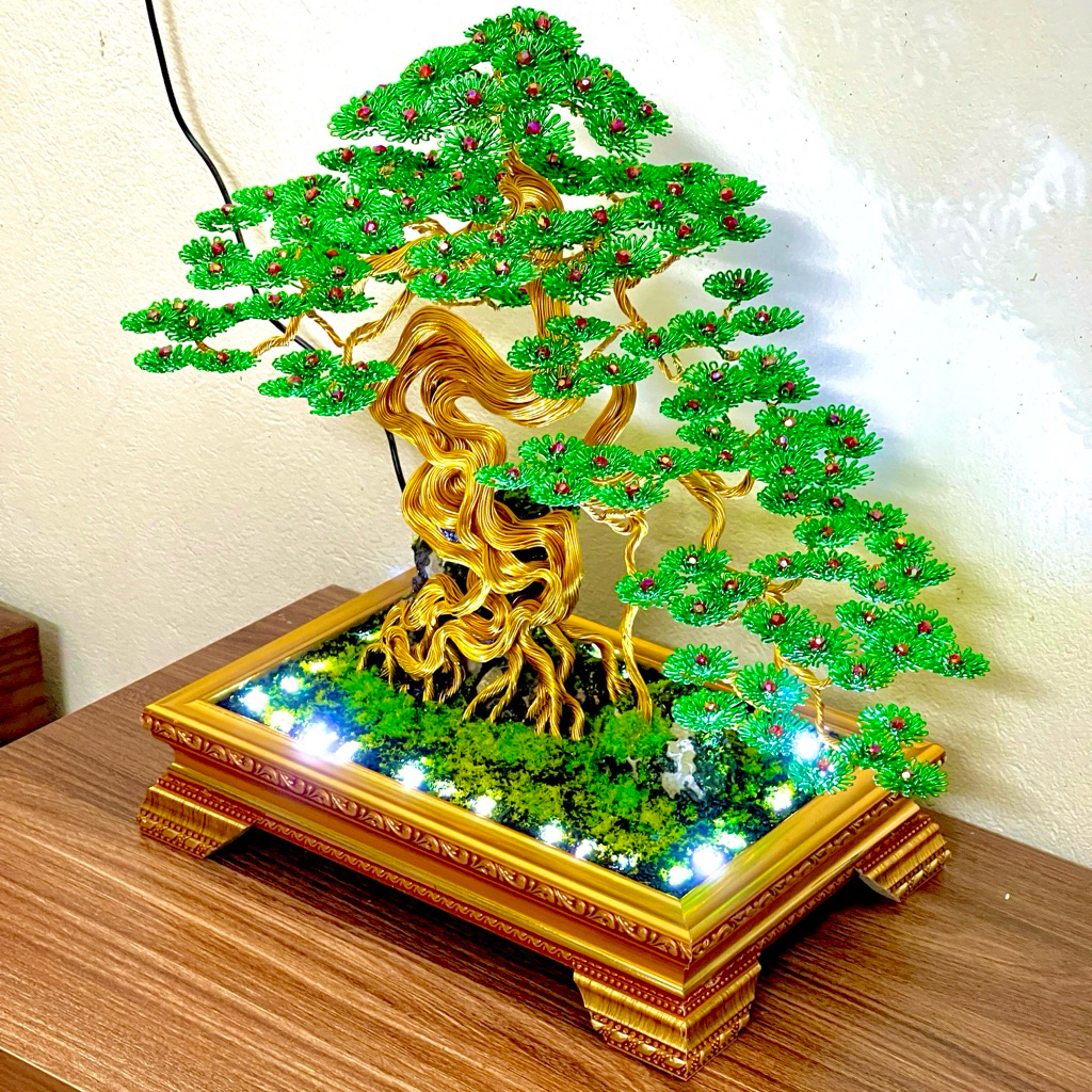 Chậu Nhựa Bonsai Màu Trắng Vân Hoa Thích Hợp Làm Bonsai Handmade