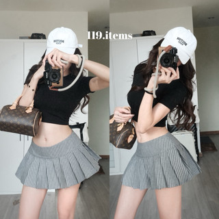  Chân Váy Tennis Cạp Trễ Bồng Xoè  Có Quần Trong  119.items Tennis Skirt 