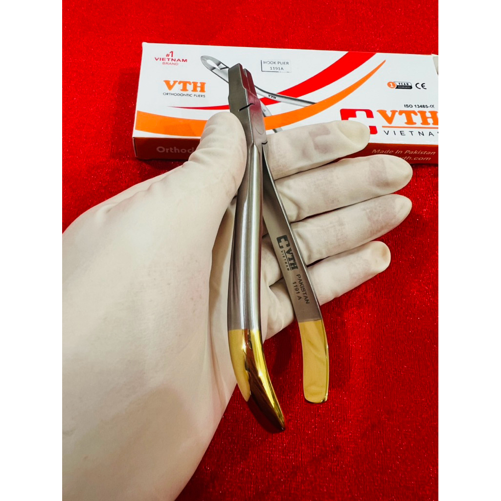 KỀM BẤM HOOK PLIER (MÓC ĐẦU BI) - KÌM CHỈNH NHA VTH