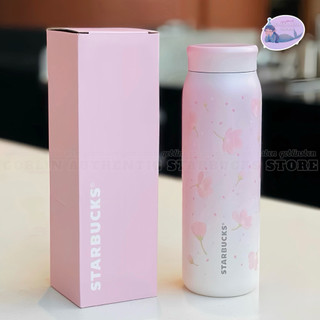  Có Sẵn  Starbucks China Authentic - Bình Giữ Nhiệt Hoa Anh Đào Cherry Blossom SS Tumbler  591ml  
