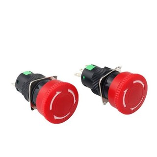 Nút Dừng Khẩn Cấp 16mm AB6-V 250VAC 1A