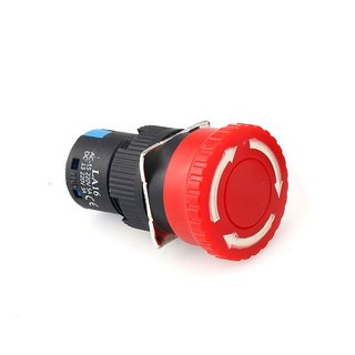 Nút Dừng Khẩn Cấp 16mm AB6-V 250VAC 1A