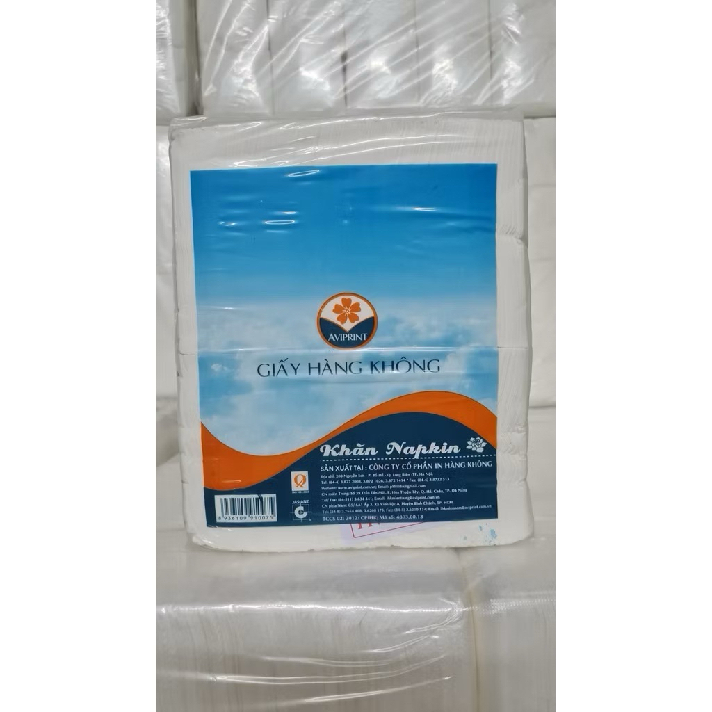 Giấy ăn vuông 2 lớp bịch loại 1kg , giấy ăn bịch 1kg