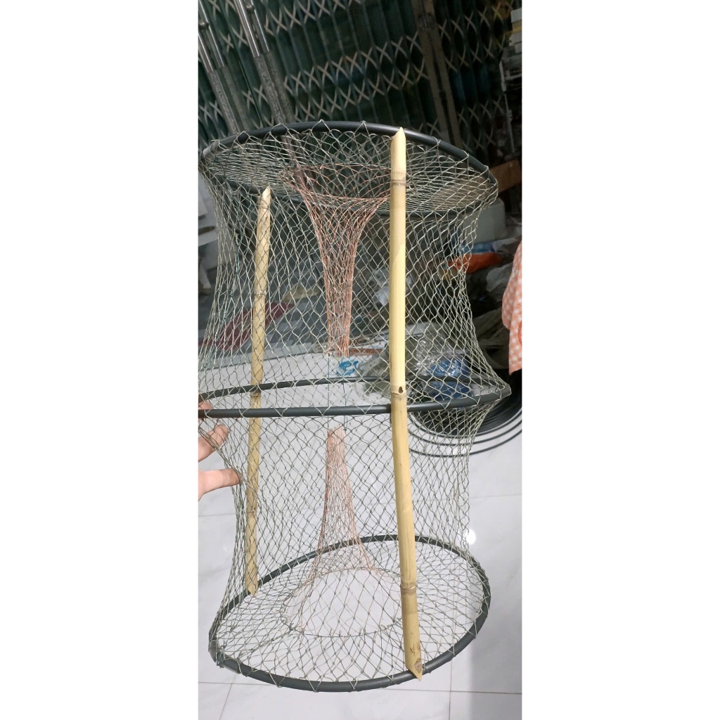 COMBO 10 Lờ Cá Lóc, Bẫy Cá Lóc, Cá Trê Cải Tiến Vành Nhựa Sản Phẩm Của PPFS.