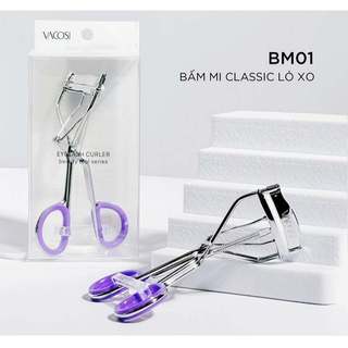Bấm Mi Vacosi Hàn Quốc Cán Tím