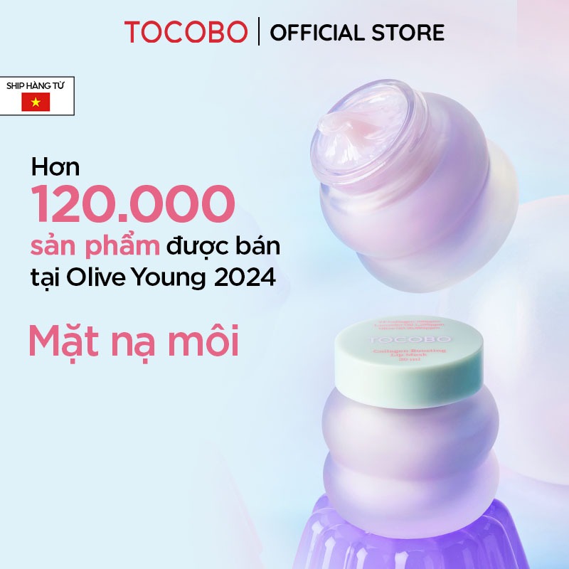 Mặt nạ dưỡng môi căng mọng Tocobo Collagen Boosting Lip Mask 20ml | BigBuy360 - bigbuy360.vn
