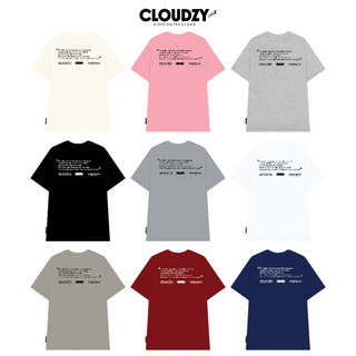  Áo thun nữ nam unisex tay lỡ phông local brand form rộng teen cổ tròn oversize CLOUDZY BE LOVED 