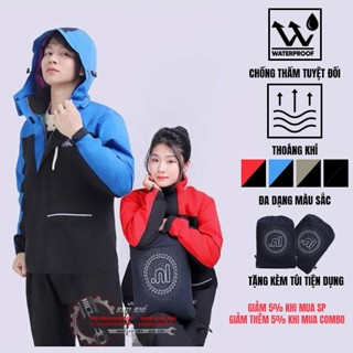 Áo Mưa 3 Lớp Cao Cấp Nhật Linh – Chống Thấm 3 Lớp Cao Cấp, Siêu Bền, Chống Gió, Bảo Vệ Toàn Diện
