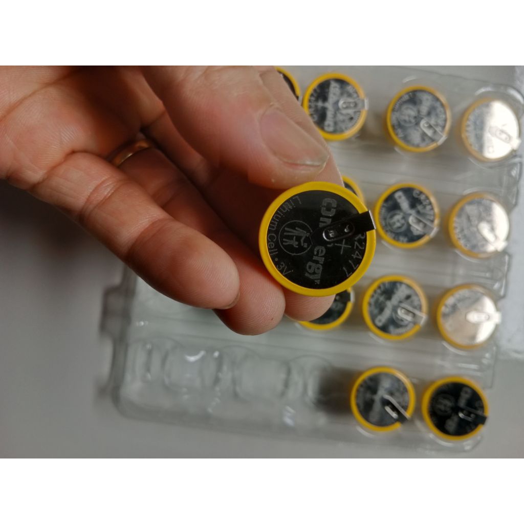 Pin nồi cơm điện 3v loại dày cr2477 chân đứng dùng trong nồi cơm điện Toshiba, tiger, zojirushi