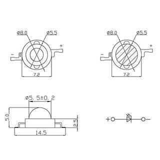 LED Công Suất 3W SÁNG ẤM