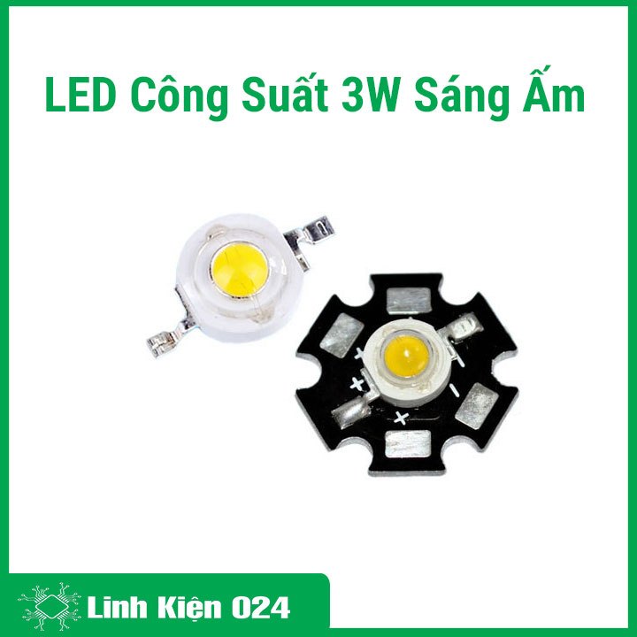 LED Công Suất 3W SÁNG ẤM