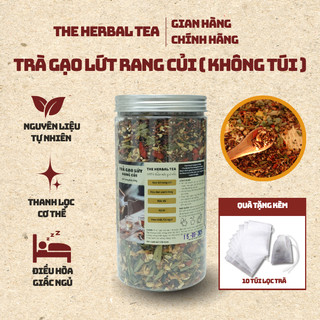 Trà gạo lứt đậu đen thảo mộc The Herbal Tea - Thanh nhiệt, Mát gan, Hỗ trợ giấc ngủ, Healthy, Thực dưỡng, Eat clean 500g