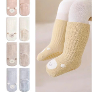  Tất vớ chống trơn cho bé Tất Nemo Baby bé trai bé gái Len Dày Đại Hàn có chống trơn trượt chất len mềm mịn ấm áp TL18 