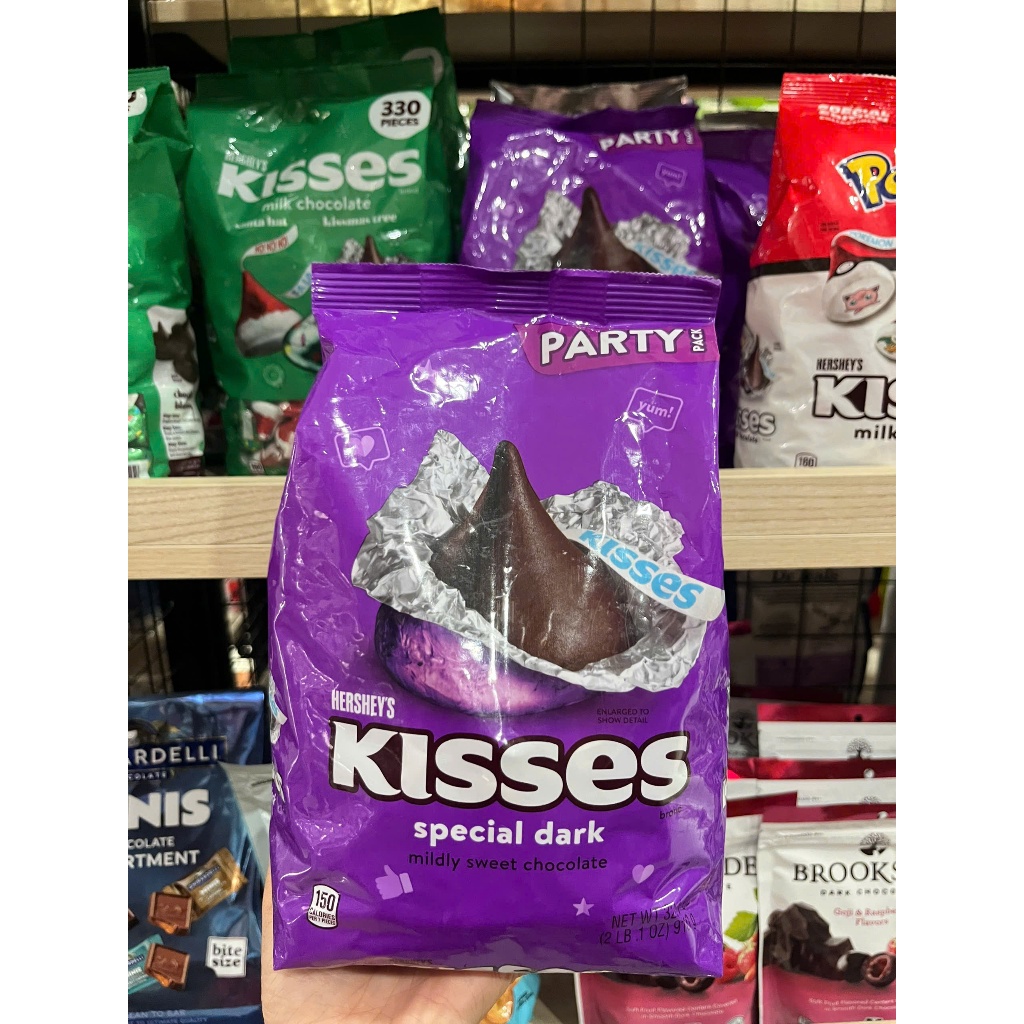 Socola đen Hershey's Kisses Special Dark Chocolate 910g party pack