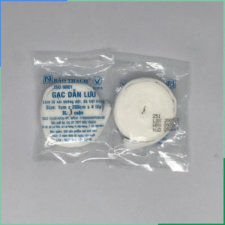 Gạc dẫn lưu Bảo thạch - Combo 10 cuộn