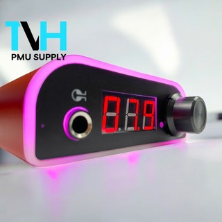 Nguồn LED MINI 7 Màu Cao Cấp - Điều Chỉnh Điện Áp Chuẩn - Cho Máy Phun Xăm Thẩm Mỹ Tattoo | DCPX TVH