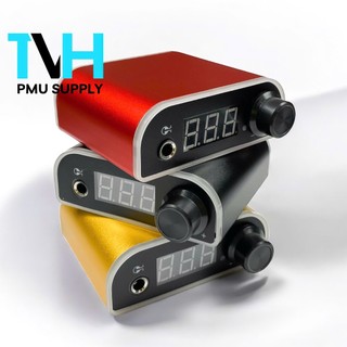 Nguồn LED MINI 7 Màu Cao Cấp - Điều Chỉnh Điện Áp Chuẩn - Cho Máy Phun Xăm Thẩm Mỹ Tattoo | DCPX TVH
