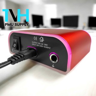 Nguồn LED MINI 7 Màu Cao Cấp - Điều Chỉnh Điện Áp Chuẩn - Cho Máy Phun Xăm Thẩm Mỹ Tattoo | DCPX TVH
