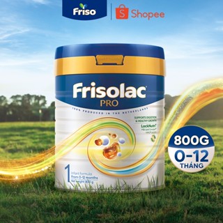 Sữa Bột Frisolac Pro 1 800G cho trẻ từ 0-12 tháng tuổi