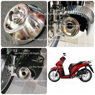 Ốp Đích Pô SH 150CC Từ 2020 - 2024 Inox VT20