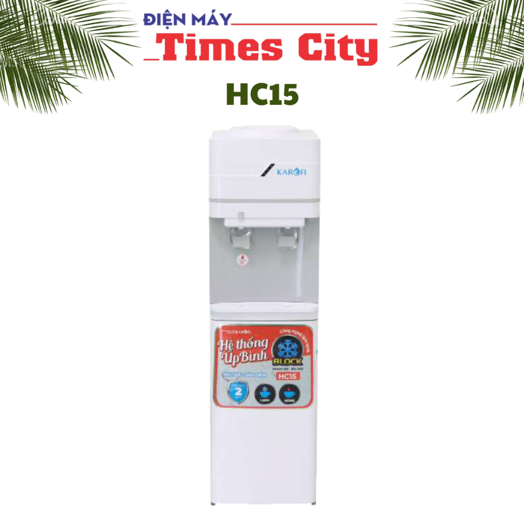 Cây nước nóng lạnh Karofi úp bình HC15
