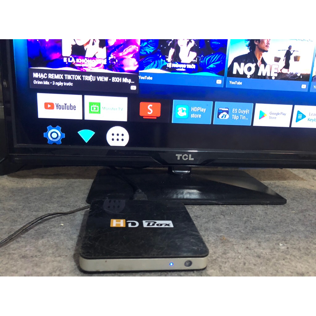 Hàng cũ HD box Ram 2G , chỉ box và nguồn không có điều khiển