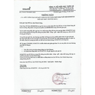 Gối ôm đắp vịt Hometex