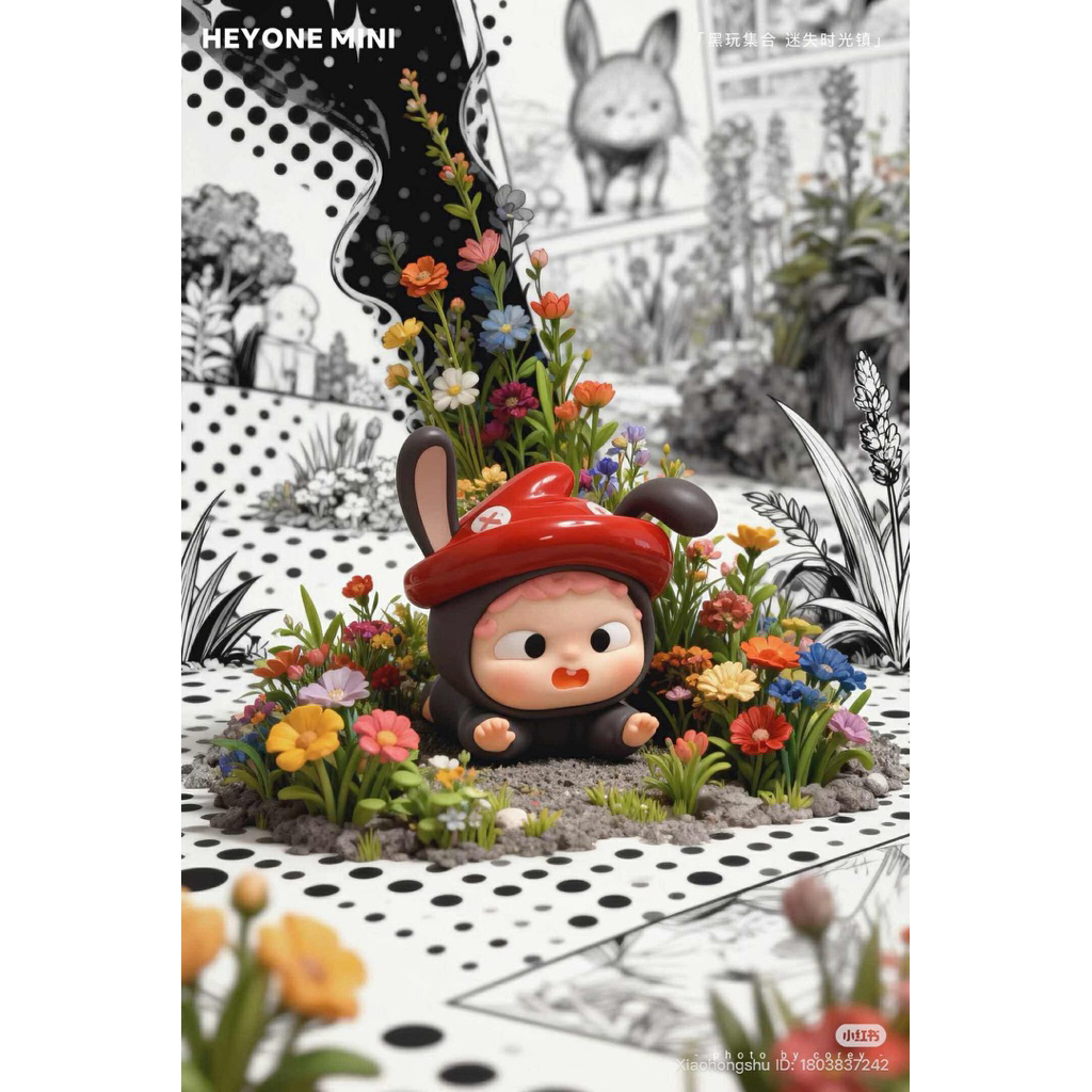 Heyone MINI Timetown Escape Series 1 Túi Bí Ẩn Hộp Mù Dễ Thương Mini Hình Bé Gái Quà Tặng