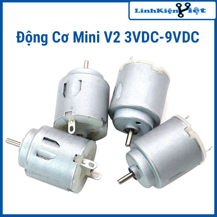 ĐỘNG CƠ MINI V2 3VDC-9VDC