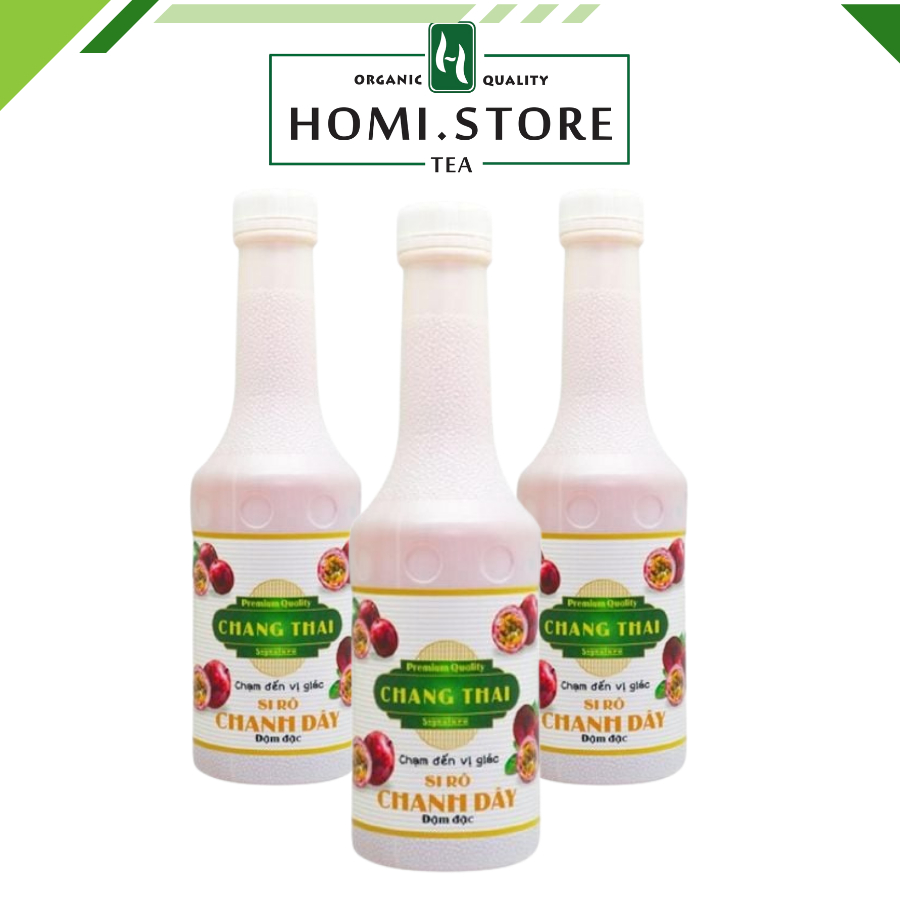 [Homi Store] Siro Chanh Dây Chang Thai 1000ml - 12 chai