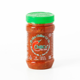 Ớt bằm Có tỏi 212gam Lên men tự nhiên không gia nhiệt cay thơm ngon từ ớt tươi