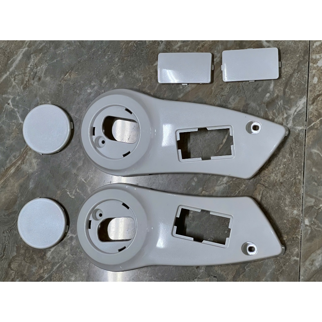 Ốp càng, ốp gắp sau K1, V1 Plus, giàn áo trước xe điện V1, K1 Plus nhựa dẻo ABS chất lượng cao cấp