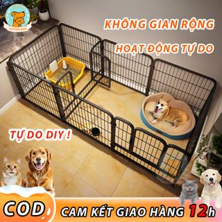  🐕 Chuồng Chó HÀNG RÀO CHÓ SIÊU BỀN Bộ Quây Chó 6 7 9 Tấm Phù Hợp Mọi Giống Chó Có Thể Lắp Ráp Tự Do 