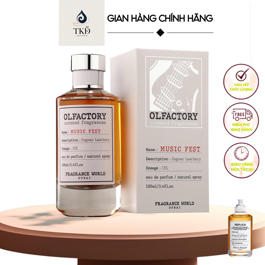 [ Hàng chính hãng ] Nước hoa unisex Olfactory Music Fest
