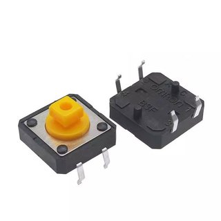 Combo 10 Nút Nhấn 4 Chân 12x12x7.3mm
