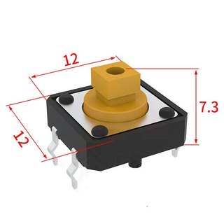 Combo 10 Nút Nhấn 4 Chân 12x12x7.3mm