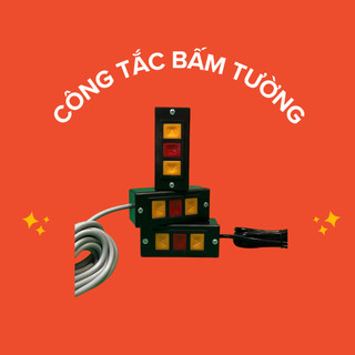 CÔNG TẮC BẤM TƯỜNG CỬA CUỐN LOẠI TỐT (NHỰA DÀY)