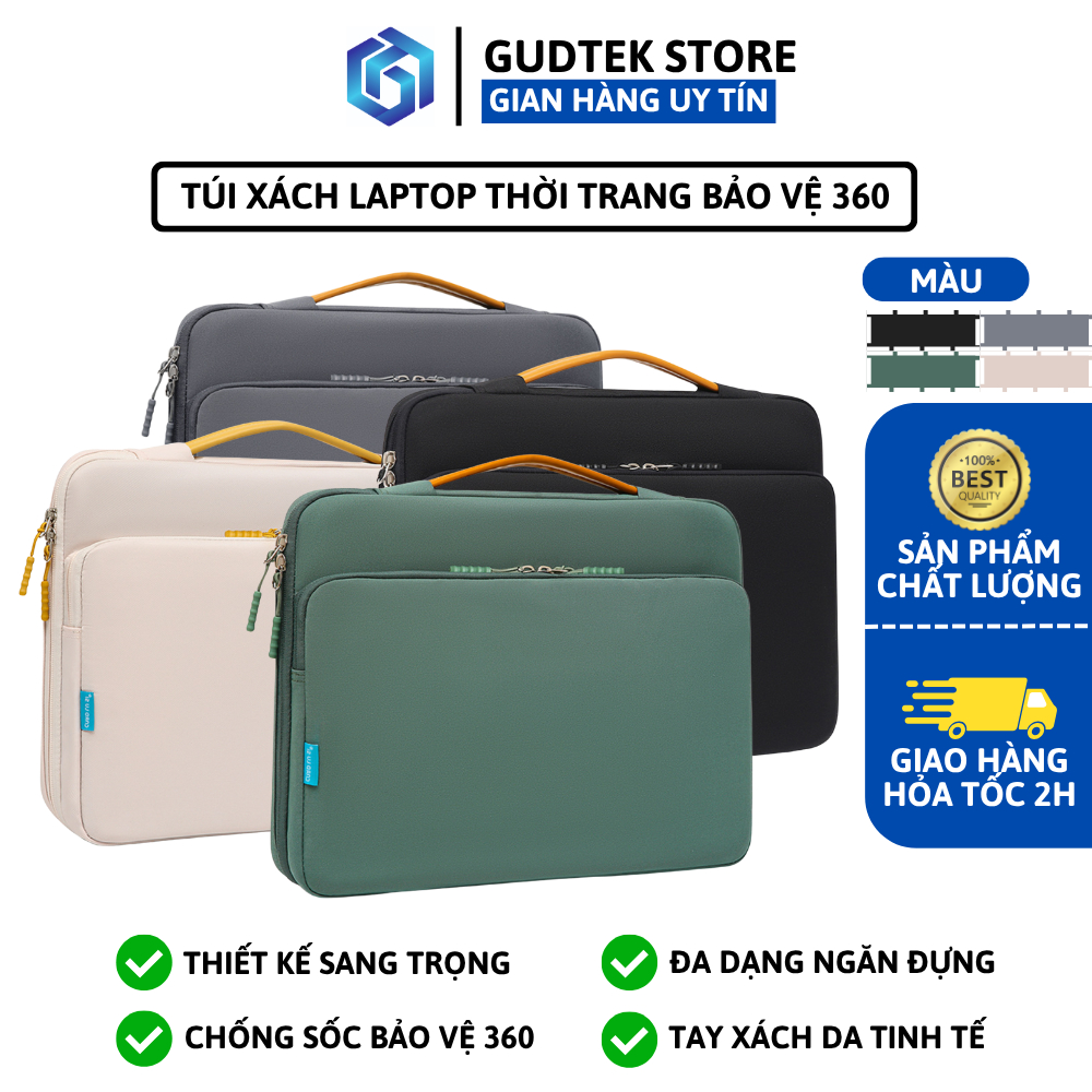 Túi Xách Laptop Thời Trang, Túi Đựng Laptop, Túi Xách Văn Phòng Chống Sốc Bảo Vệ 360, Sành Điệu, Nhiều Ngăn VP04