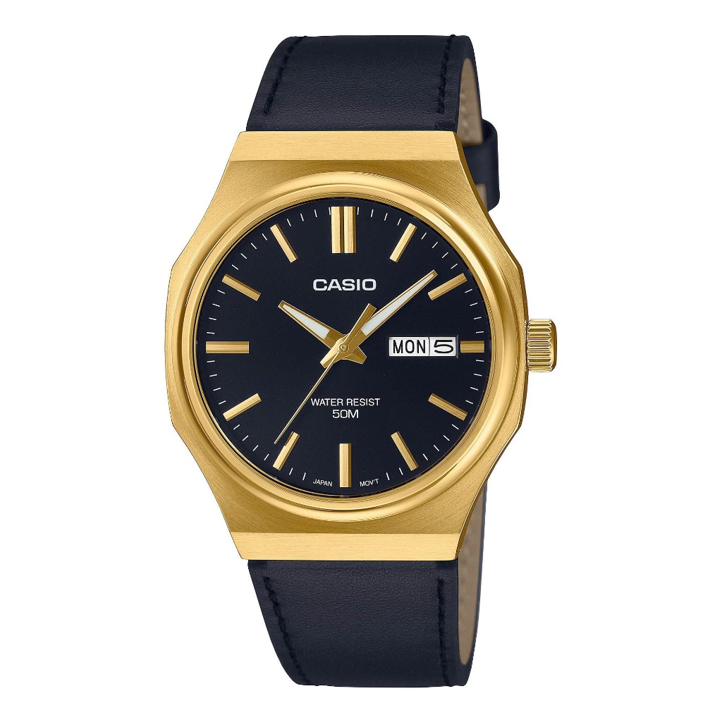 ĐỒNG HỒ NAM CASIO MTP-E735GL-1AVDF DÂY DA