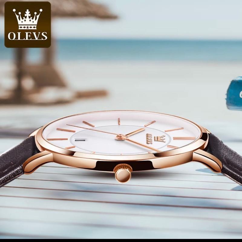 Đồng hồ OLEVS chính hãng mặt siêu mỏng thời trang chóng nước sang trọng