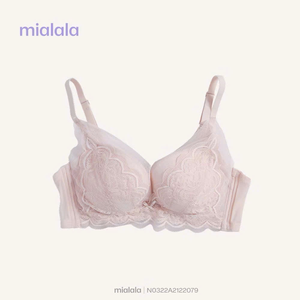 Áo ngực ren không gọng đệm mỏng 0.5cm MIALALA 2079 N0322A2122079