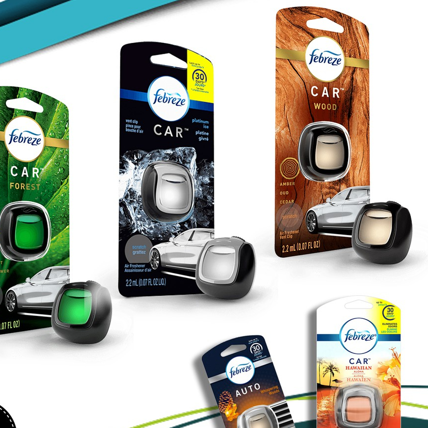 (CHUẨN HÀNG MỸ) Nước hoa khử mùi ô tô Febreze Car