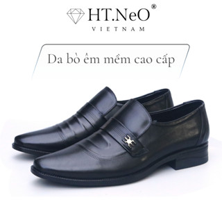  Giày Tây Lười Nam - Giày Nam Công Sở HT.NeO Da Bò Nhập Khẩu Cao Cấp GN - 126 