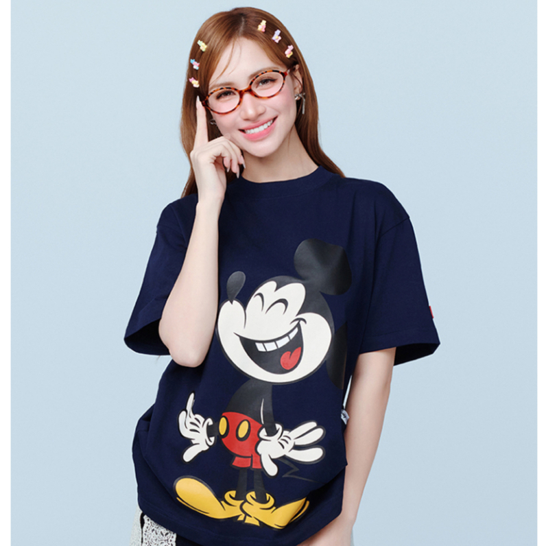 Áo Phông Oversize ECOCHIC x HÒA MINZY MICKEY SPLASH Chính Hãng Bản Quyền Disney MICKEY COLLECTION TS006 | BigBuy360 - bigbuy360.vn