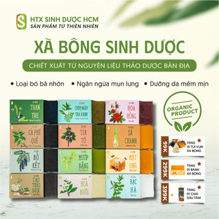   BẢN MỚI  Xà bông Sinh Dược làm sạch dưỡng da mềm mịn giảm mụn lưng - 100% từ thiên nhiên 