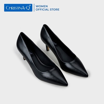Giày Nữ Cao Gót Bít Mũi Nhọn CHRISTINA-Q GBN428H
