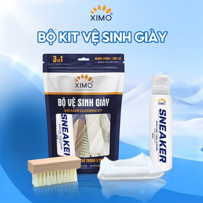 Chai Vệ Sinh Giày Nhanh Ximo Sneaker White Plus 150ml