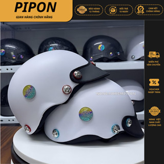  Nón bảo hiểm ốc Titan Salaya kèm mèo thân tài mũ bảo hiểm gắn ốc cao cấp chính hãng Long Thanh 