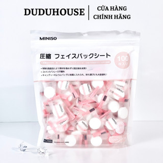 COMBO 10 viên mặt nạ nén miniso